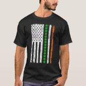 T-shirt Drapeau irlandais irlandais Shamrock irlandais D (Devant)
