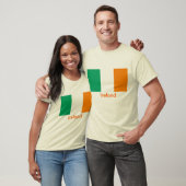 T-shirt drapeau irlandais, Irlande (Unisexe)