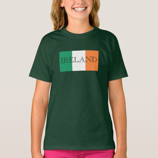 T-shirt Drapeau irlandais Irlande gccccct (Devant)