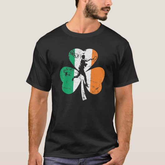 T-shirt Drapeau irlandais Jour de la Saint Patrick de tenn (Devant)