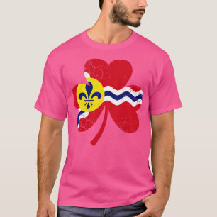 T-shirt Drapeau irlandais St Louis Jour de la Saint Patric