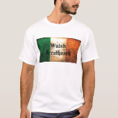 T-shirt Drapeau irlandais Walsh (Devant)