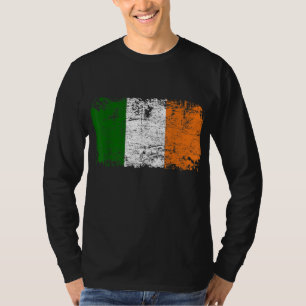 T-shirt Drapeau IRLANDE Drapeau irlandais Vintage Drapeau
