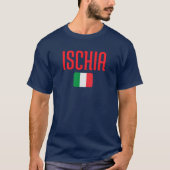 T-shirt Drapeau ISCHIE Italie (Devant)