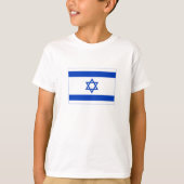 T-shirt Drapeau Israël (Devant)