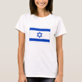 T-shirt Drapeau Israël (Devant)