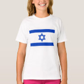 T-shirt Drapeau Israël (Devant)