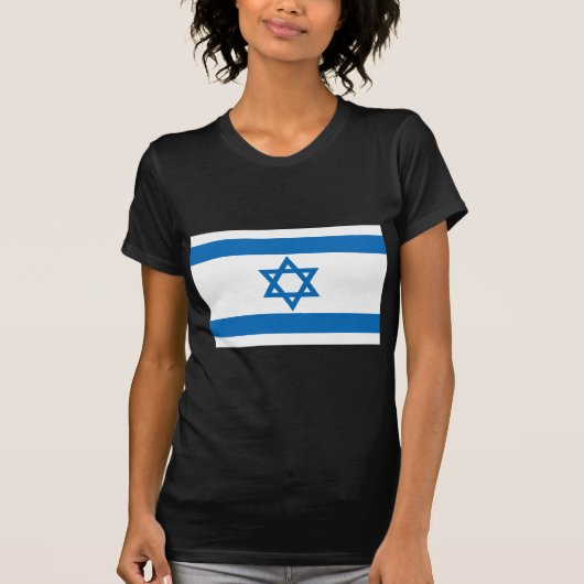 T-shirt Drapeau Israël (Devant)