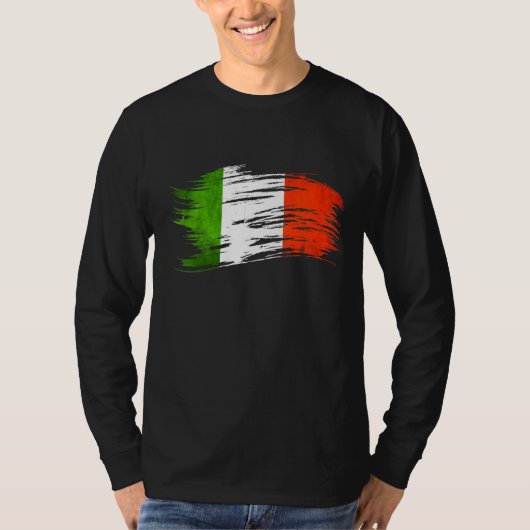 T-shirt Drapeau Italie (Devant)
