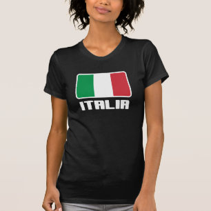 T-shirt Drapeau Italie