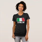 T-shirt Drapeau Italie (Devant entier)