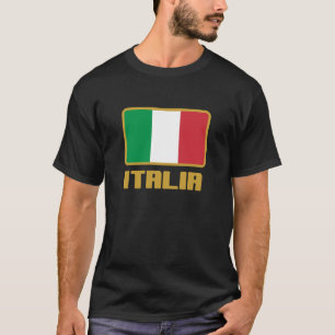 T-shirt Drapeau Italie