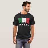 T-shirt Drapeau Italie (Devant entier)