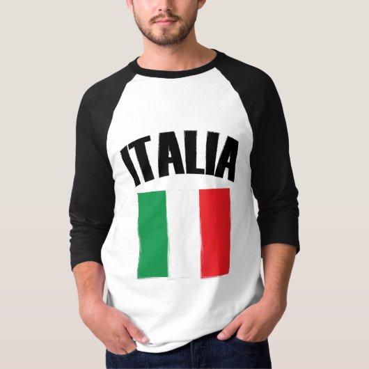 T-shirt Drapeau Italie (Devant)
