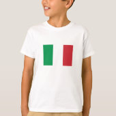 T-shirt Drapeau Italie (Devant)