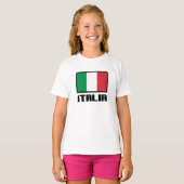 T-shirt Drapeau Italie (Devant entier)