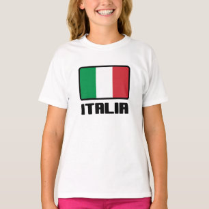 T-shirt Drapeau Italie