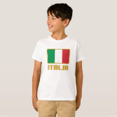 T-shirt Drapeau Italie (Devant entier)
