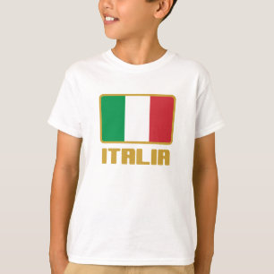 T-shirt Drapeau Italie