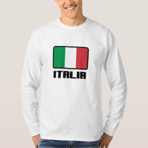 T-shirt Drapeau Italie