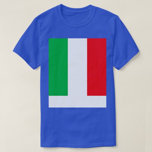 T-shirt Drapeau Italie (Design devant)