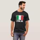 T-shirt Drapeau Italie (Devant entier)