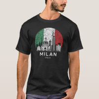 Drapeau Italie de Milan