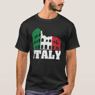 T-shirt Drapeau Italie Italia Italia Rome 6