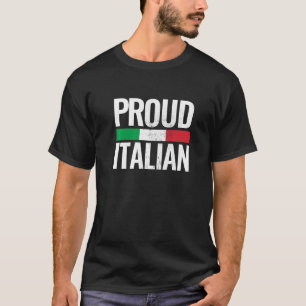 T-shirt Drapeau Italie Vintage Italie Fière