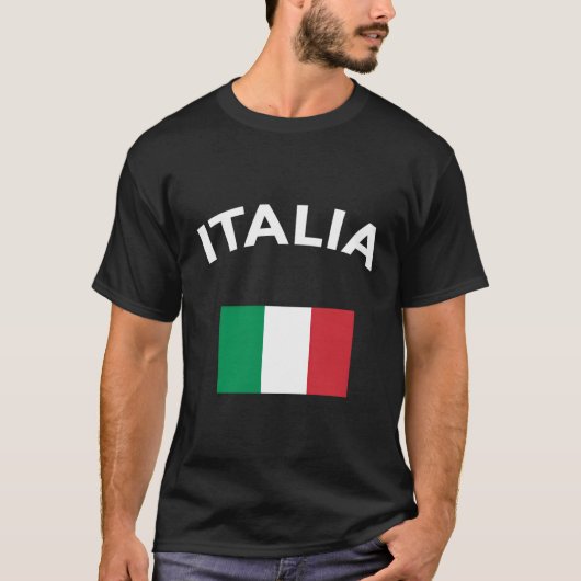 T-shirt Drapeau italien (Devant)