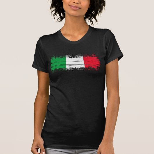 T-shirt Drapeau italien (Devant)