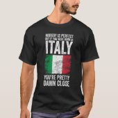 T-shirt Drapeau italien (Devant)