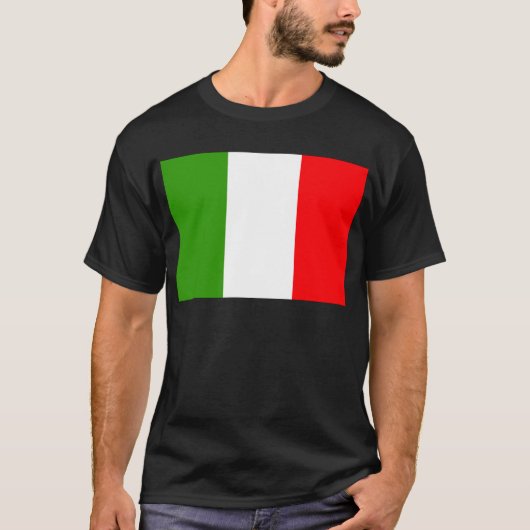 T-shirt Drapeau italien (Devant)
