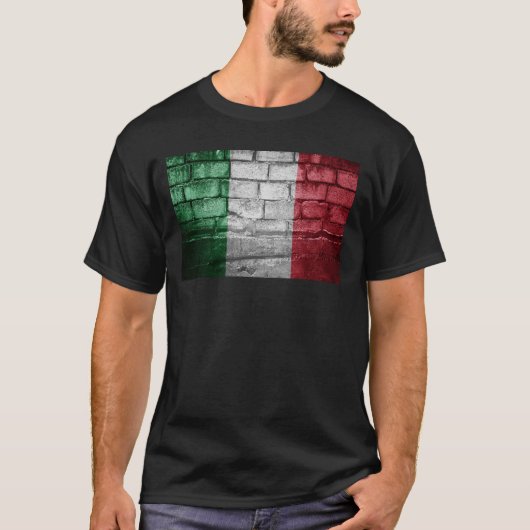 T-shirt Drapeau italien (Devant)