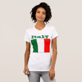 T-shirt Drapeau italien (Devant entier)