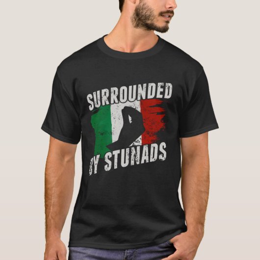 T-shirt Drapeau italien (Devant)