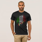 T-shirt Drapeau italien (Devant entier)