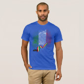T-Shirt drapeau italien (Devant entier)