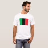 T-shirt Drapeau Italien (Devant entier)