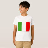 T-shirt Drapeau italien (Devant entier)
