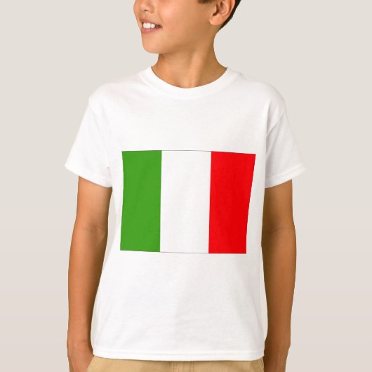 T-shirt Drapeau italien (Devant)