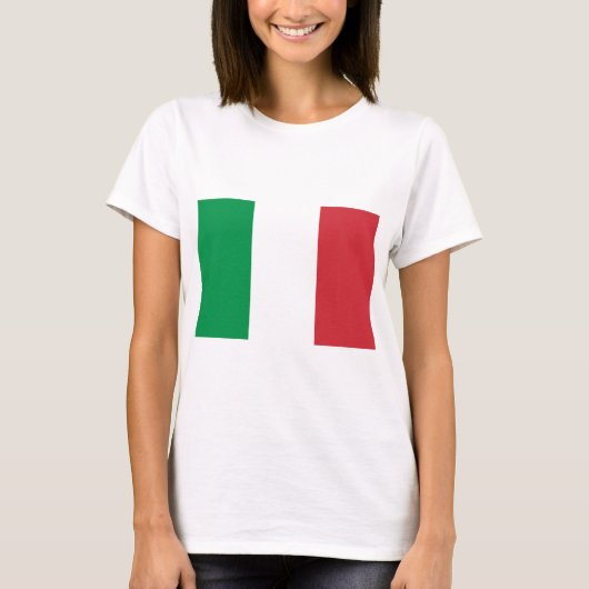T-shirt Drapeau italien (Devant)