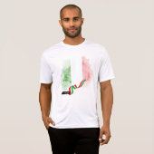 T-shirt Drapeau italien (Devant entier)