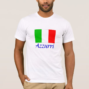 T-shirt Drapeau italien "Azzurri"
