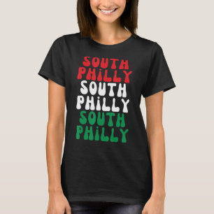 T-shirt Drapeau italien de Philadelphie Sud