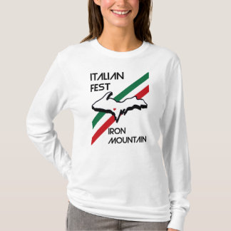 T-shirt drapeau italien Fest Iron Mountain Michiga