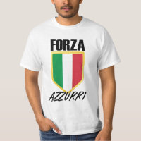 Drapeau italien Forza Azzurri