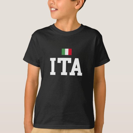 T-shirt Drapeau italien Italiano (Devant)