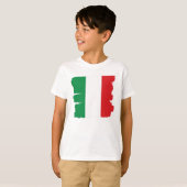 T-shirt Drapeau italien Italie (Devant entier)