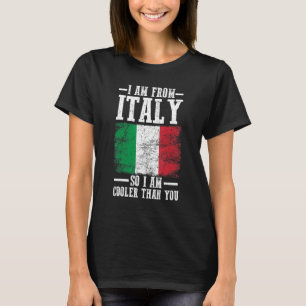 T-shirt Drapeau italien Italie